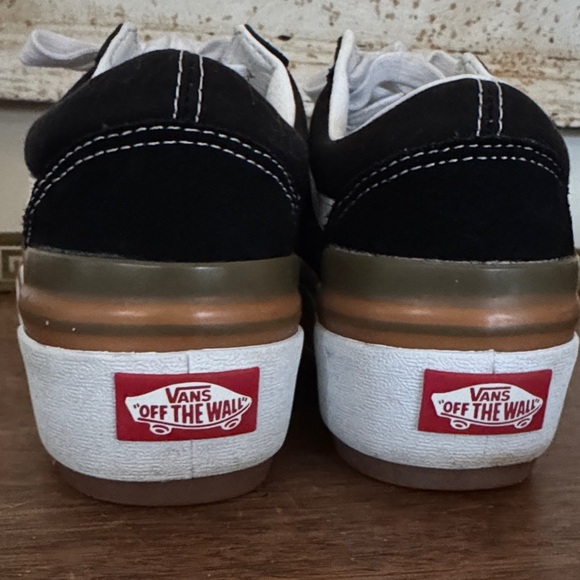 Vans Old Skool Stacked Platform Sneakers - Picture 3 of 8